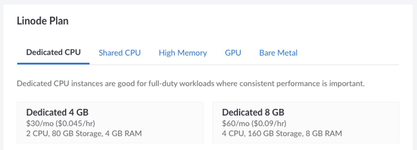 Plan selection in Cloud Manager Plan selection in Cloud Manager