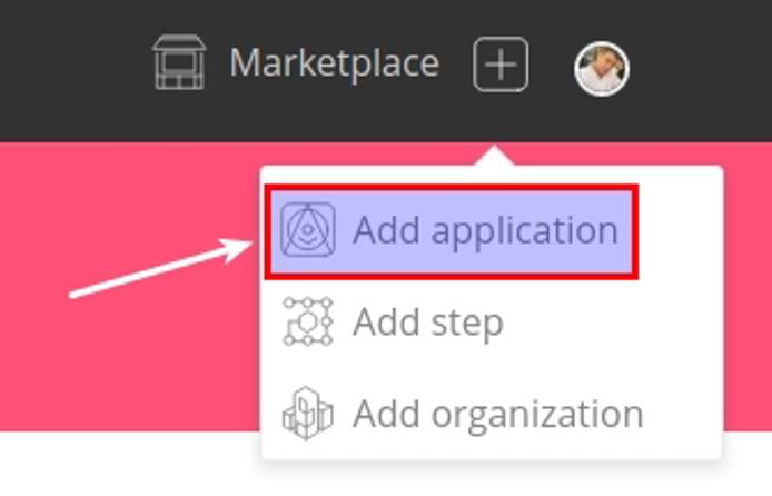 Application creation Application creation