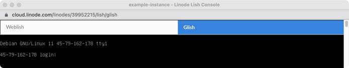 Glish Console Prompt Glish Console Prompt