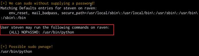 LinEnum output LinEnum output