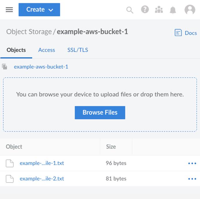 Objects migrated from AWS and reflected in a new Linode Object Storage bucket Objects migrated from AWS and reflected in a new Linode Object Storage bucket