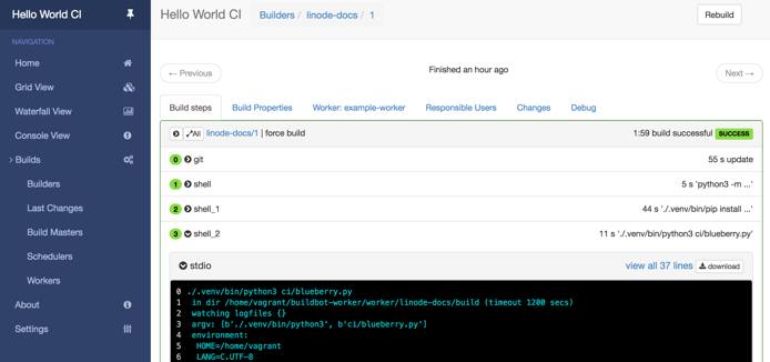 Buildbot Build Page Buildbot Build Page