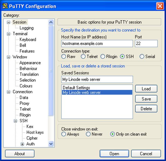 Saving your connection information. Saving your connection information.