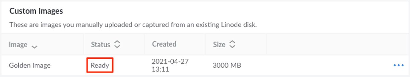 Image status Image status